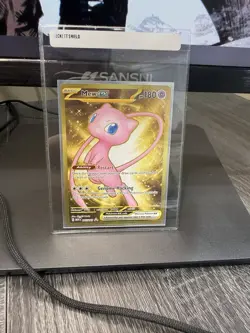 Pokemon Mew EX TCG 205/165 Sv: Scarlet & Violet 151 Holo Hyper Rare NM Condition - Image 1