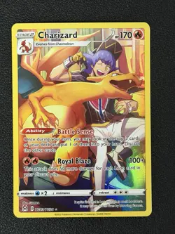 Charizard TG03/TG30 Trainer Gallery Lost Origin Holo Pokemon TCG NM - Image 1