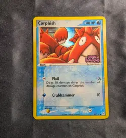 Pokemon TCG: Corphish 63/110 EX Holon Phantoms - Reverse Holo Stamped - NM - Image 1