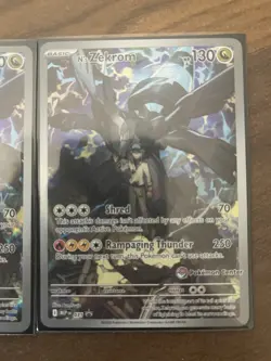 Pokemon TCG Ascended Heroes N's Zekrom 031 Promo Pokemon Center Stamp - Image 2