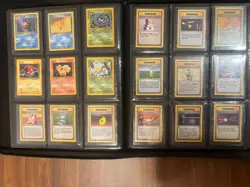 Complete Master Base Set Pokemon TCG w/ Jungle & Fossil sets, shadowless, 1st ed - Image 5