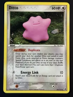 Pokemon Ditto 35/113 EX Delta Species - MP - Image 1