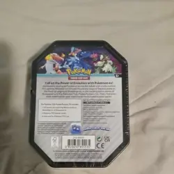 Pokemon TCG Paldea Partners Tin 4 Booster Packs Meowscarada ex New/Sealed - Image 2