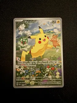 Pokemon Pikachu TCG SVP 088 Black Star Promo Card Paldea Adventure Chest - Image 2