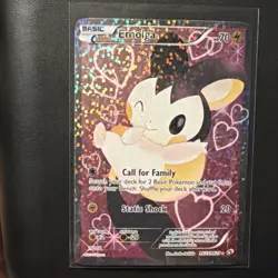 Pokemon Emolga RC23/RC25 Legendary Treasures Full Art Ultra Rare Holo 70 HP - Image 1