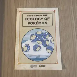 Pikachu At The Museum Pokemon X Natural History Museum. Jumbo Promo Card. Sealed - Image 2