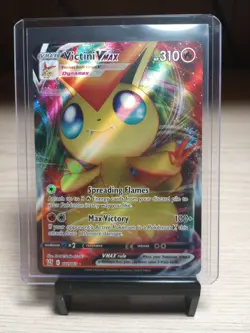 Pokemon TCG Victini VMAX 022/163 Battle Styles Ultra Rare M/NM - Image 1