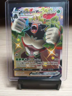 Rillaboom Vmax - SV106/SV122 Shining Fates FULL ART SHINY Rare Pokemon - NM/MINT - Image 1