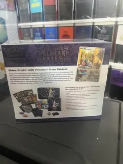 Pokemon TCG ETB Paldean Fates Elite Trainer Box New Sealed - Image 4