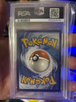 2024 Pokemon SCR EN Illustration Rare #148 Squirtle PSA 9 MINT - Image 2
