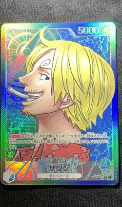 Sanji Leader Parallel Alt Art Japanese One Piece OP02-026 L Paramount War - Image 1