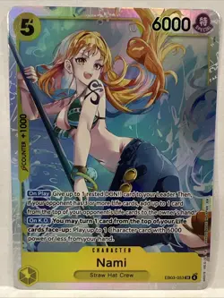 Nami (053) EB03-053 Extra Booster: One Piece Heroines Edition Foil SR - Image 1