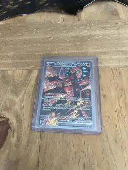 Pokemon TCG SV Journey Together Volcanion EX Card 182/159 Sir NM Condition - Image 1