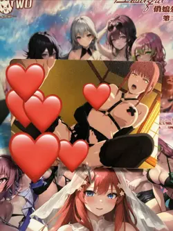 Non-Holo Beautiful Waifu Card Goddess Story CCG Anime Waifu Double Sided - Image 2