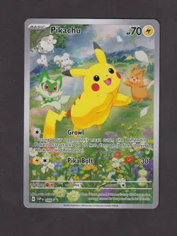 Pikachu 088 Sv: Scarlet & Violet Promo Cards Holo Near Mint Condition - Image 1