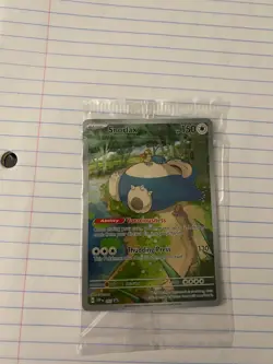 Pokemon Snorlax 051 Sv: Scarlet & Violet Promo Cards Holo 151 (Sealed) - Image 1