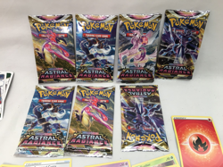 Pokemon Trading Card Game Sword & Shield Astral Radiance + 7 Unopened Card Packs - Image 5