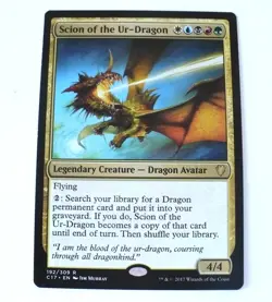 8 MTG Cards - Legendary Creatures (Dragons) - Scion - Arcades - LP - 1 Signed - Image 3