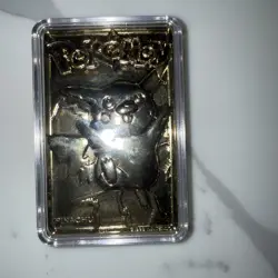 23K Gold Plated Pikachu Card 1999 Burger King Limited Edition. W Ball certified - Image 4