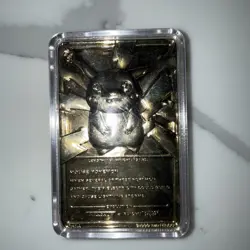 23K Gold Plated Pikachu Card 1999 Burger King Limited Edition. W Ball certified - Image 5