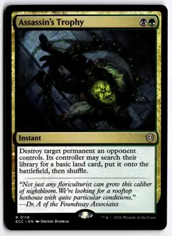 Assassin's Trophy NM ECC Commander: Lorwyn Eclipsed MTG - Image 1