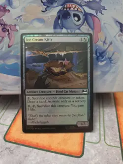 Ice Cream Kitty (Foil) 0150 - TMT Teenage Mutant Ninja Turtles TMNT - MTG - Image 1