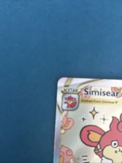 Pokemon Simisear VSTAR GG37/GG70 Crown Zenith: Galarian Gallery Holo - Image 2