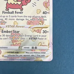 Pokemon Simisear VSTAR GG37/GG70 Crown Zenith: Galarian Gallery Holo - Image 4