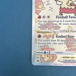 Pokemon Simisear VSTAR GG37/GG70 Crown Zenith: Galarian Gallery Holo - Image 5