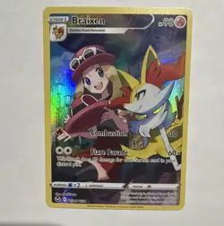 Pokemon Braixen TG01/TG30 2022 SWSH Silver Tempest NM - Image 1
