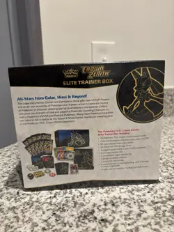 Pokemon TCG Crown Zenith Elite Trainer Box Lucario Booster English - Image 3