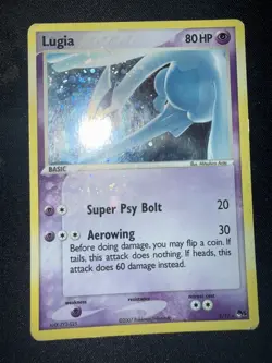 Pokemon TCG 2007 Lugia 2/17 Pop Series (5) Holo Rare. HP - Image 1