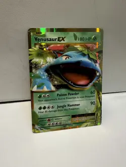 Venusaur EX 1/108 - XY Evolutions Pokemon 2016 - Image 3