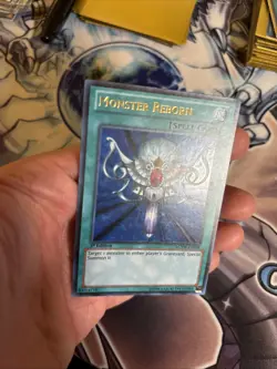 (EF) Yu-Gi-Oh TCG #LCYW-EN058 Monster Reborn 1st Edition Ultra Rare VLP - Image 3