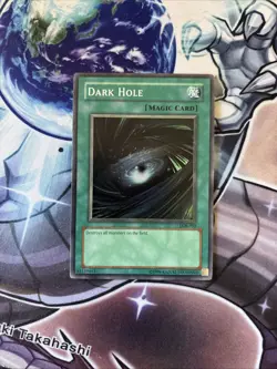 (58) Yu-Gi-Oh! - Dark Hole - LOB-052 - Super Rare Unlimited MP - Image 1
