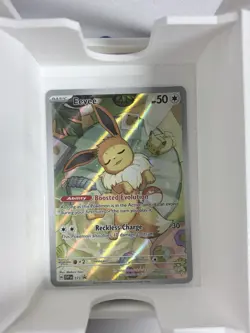 Pokemon Eevee Promo Holo Scarlet & Violet 173 2025 Makura Tami Card - Image 1