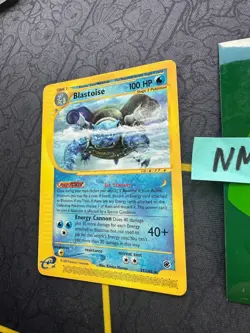 Pokemon Card Blastoise Expedition E Series WOTC Vintage 37/165 084 💎NM💎 - Image 2