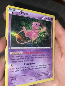 Pokemon Mew TCG Holo Rare Card 29/124 XY Fates Collide 2016 - Image 4