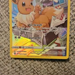 Pokemon Eevee TG11/TG30 Brilliant Stars Trainer Gallery Full Art Holo Card - Image 3