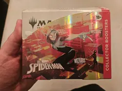 Magic: The Gathering Marvel Spider-Man Collector Booster Box -NEW Sealed- - Image 1