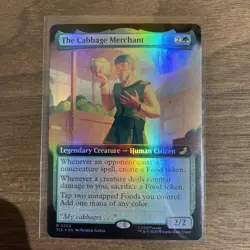 The Cabbage Merchant #0134 Foil NM Avatar: Eternal-Legal Foil MTG - Image 1