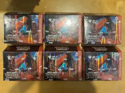 6x MTG Magic the Gathering OTJ Outlaws Of Thunder Junction Collector Booster Box - Image 1