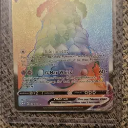 Pokemon Alcremie VMAX 073/072 Shining Fates Secret Rare Full Art Holo Card - Image 3