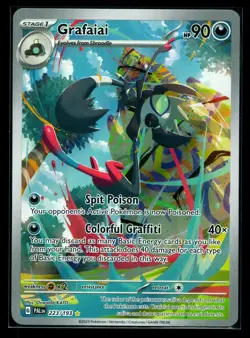 Grafaiai Scarlet & Violet - Paldea Evolved 223/193 Holo Illustration Pokemon TCG - Image 1