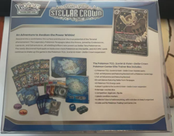 Pokemon Center Stellar Crown Elite Trainer Box ETB New Factory Sealed - Image 2