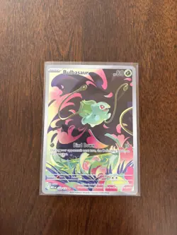 Pokemon TCG Bulbasaur 133/132 Mega Evolution Holo Rare | NM - Image 1