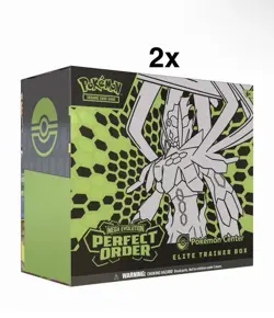 Pokemon TCG Perfect Order Pokemon Center ETBs x2 *PRESALE* - Image 1