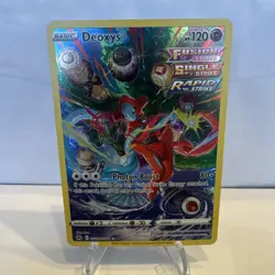 Pokemon Deoxys Holo Rare Crown Zenith: Galarian Gallery GG12/GG70 - Image 1