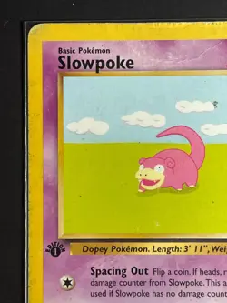 Pokemon '079 Slowpoke 55/62 1st Edition - Common Vintage WOTC 1999 MP - Image 3