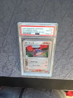 GEM MINT Pokemon: Salamence 1st Edition #021/086 Japan Holon Research Tower -PSA - Image 4